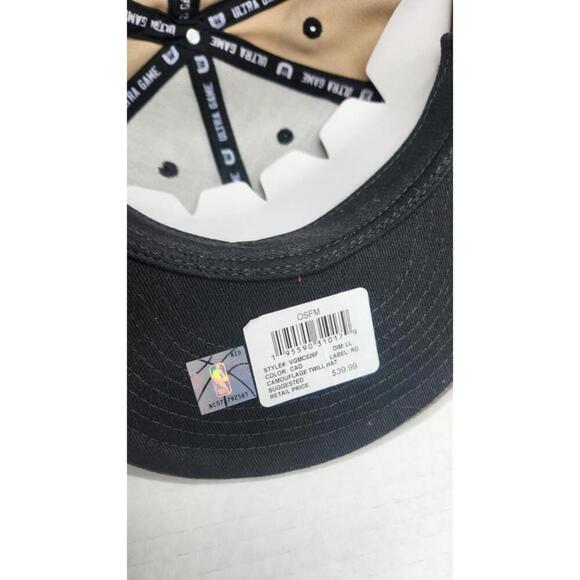 New Los Angeles Lakers Camo Cap Mens ULTRA GAME Brown Snapback NBA Hat - Picture 8 of 10